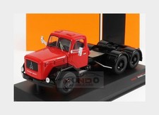 1:43 IXO Magirus Deutz Jupiter 6X6 Tractor Truck 3-Assi 1964 Red TR120 Model