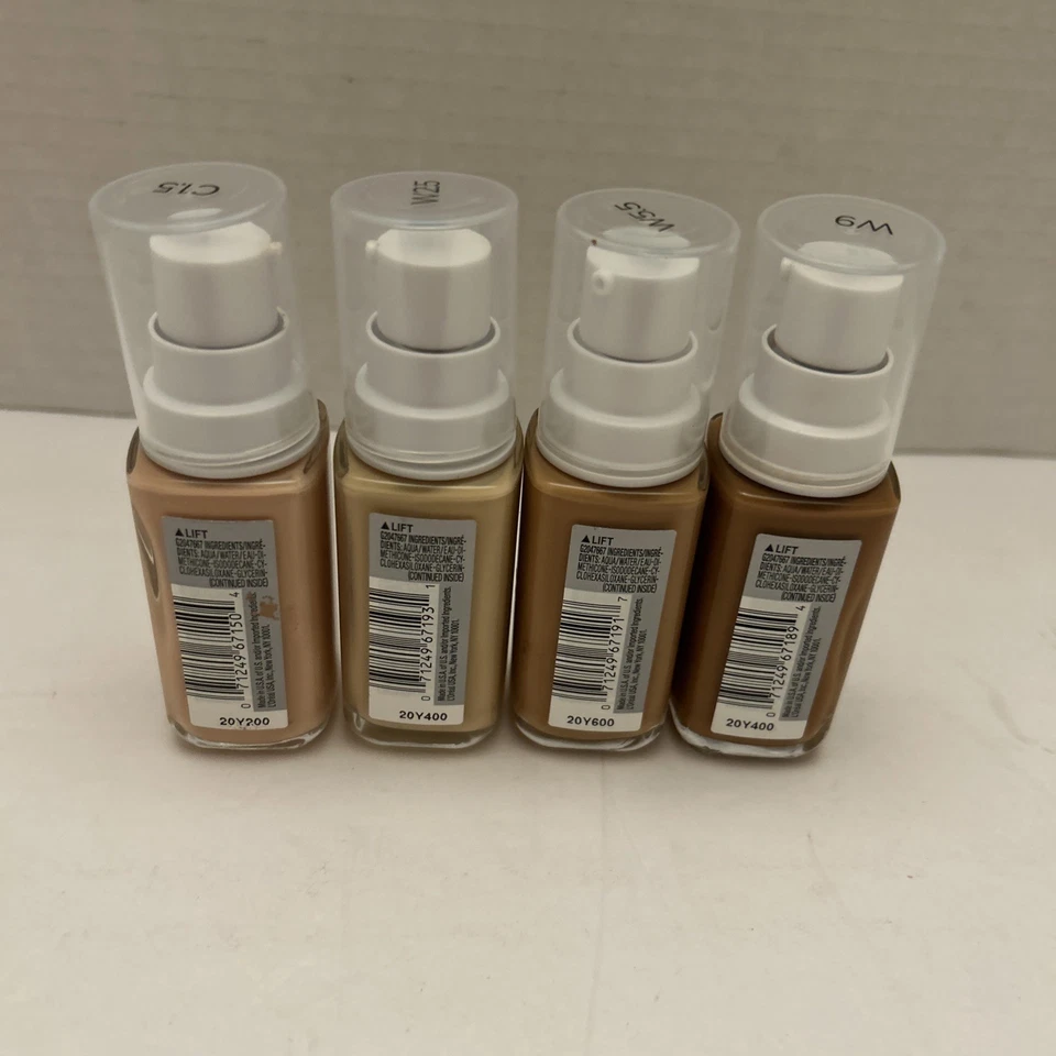 Lot of 4 L'Oreal True Match Various Shades Of Super-Blendable Foundation 1 Oz - Image 4 of 4