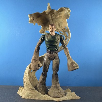 Spider-Man 3 Unleashed 360 Sandman Complete Hasbro 2007 W/ Display Base - Rare