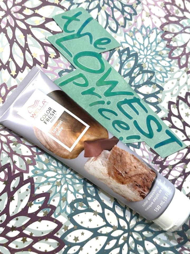 Máscara Wella Professionals ESMALTE CARAMELO Color Fresco Enriquecida con Aceite de Aguacate NUEVA Foto 2 de 4