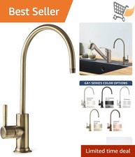 Heavy-Duty Brass RO Faucet Lead-Free Antique Brass Kitchen Sink Bar