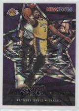 2020 Panini NBA Hoops Lights Camera Action Purple Explosion Anthony Davis 04ag
