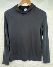 Athleta Pullover Lightweight Hoodie Black Medium Women s Running Athletic