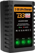 LiPo Battery Charger 2S-3S RC Balance Compact for Yellow 