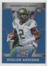 2016 Panini Prizm Collegiate Draft Picks Blue Bralon Addison #134 4mt