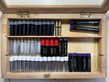 FARB & BLEIMINEN | 49 GEFÜLLTE MINENBEHÄLTER | KAWECO | JOHANN FABER | SCHWAN..