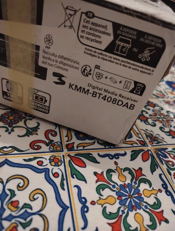 Autoradio Kenwood Kmm 408dab Bluetooth Aux USB - Immagine 2 di 4