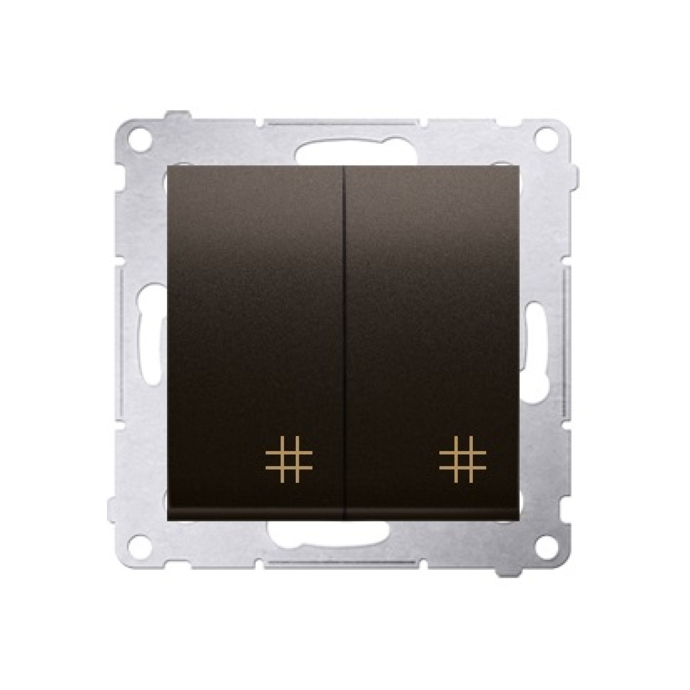 Cross connector double, quick coupler Simon 54 DW7/2.01/46