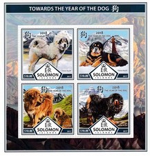 SOLOMON ISLANDS 2344 MNH SOUVENIR SHEET 2019 SCOTT CATALOGUE VALUE $10.00