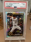 2024 Topps Chrome Update Series - Rookie Debut Paul Skenes #USC27 X-Fractor (RC)