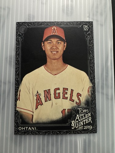 2019 Topps Allen Ginter X black parallel Shohei Ohtani #5