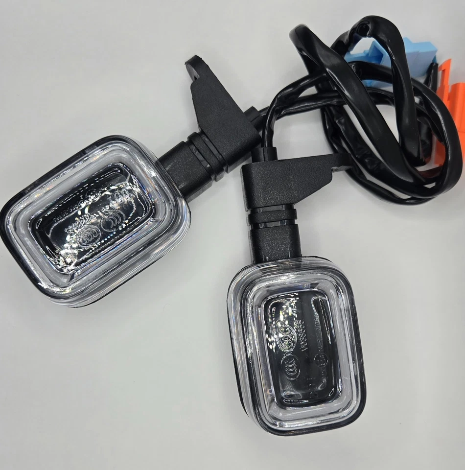 Tanque 150cc 200cc Chuma señales de giro delanteras traseras se adaptan a Flywing, clones Zuma Foto 3 de 4