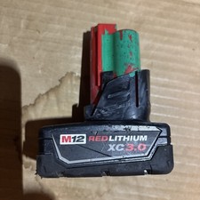 GENUINE MILWAUKEE 48-11-2412 M12 REDLITHIUM XC SINGLE 3.0 3.0AH Read Desc works