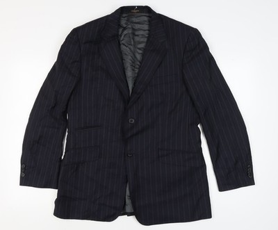 Anzugjacke Herren UK Größe 40 Simon Carter Regular Blau