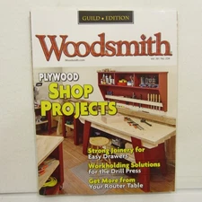 Woodsmith Guild No 234 Salt and Pepper Set, Drawing Table, Sofa Table, Bookcase