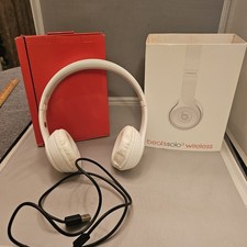 Beats Solo 3 White Wireless On-Ear - Bluetooth Headphones, See Pictures