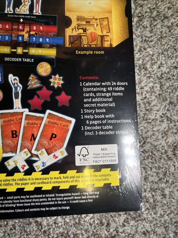 EXIT: The Game Advent Calendar The Silent Storm New New - Image 3 of 4