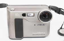 Sony Mavica MVC-FD71 Digital Camera with 2 batts and Charger with cord