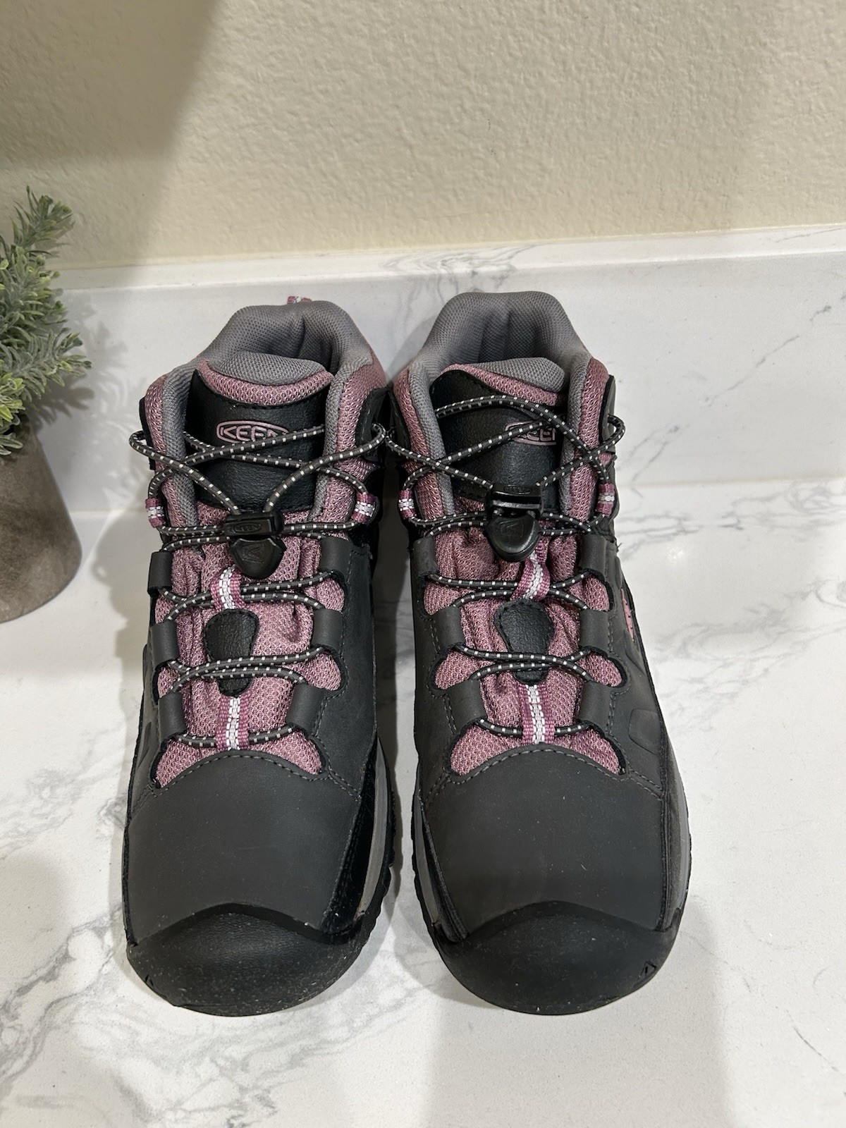 Stivali da trekking impermeabili in pelle da donna KEEN taglia 6 38