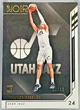 Walker Kessler RC 2022-23 Panini Noir ASSOCIATION EDITION #162 SSP Gold /10