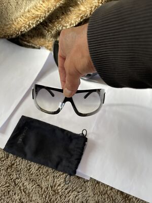 CHANEL 5085 c.501/8G 110 BLACK MASK 2000s RARE VINTAGE SUNGLASSES