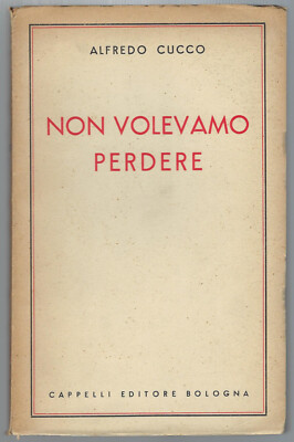 Alfredo Cucco: Wir wollten nicht verlieren - Hüte, 1949