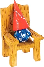 LYNX DND Dice Jail - Time Out Chair & Dunce Hat Punish Your Bad in Our of Shame