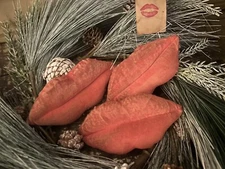 Primitive Handmade Lip Bowl Filler Valentines Day