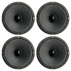 4 x Master Audio BMD8200 6.5" Midrange 150 Watt RMS Speaker 150Hz - 8kHz 100dB