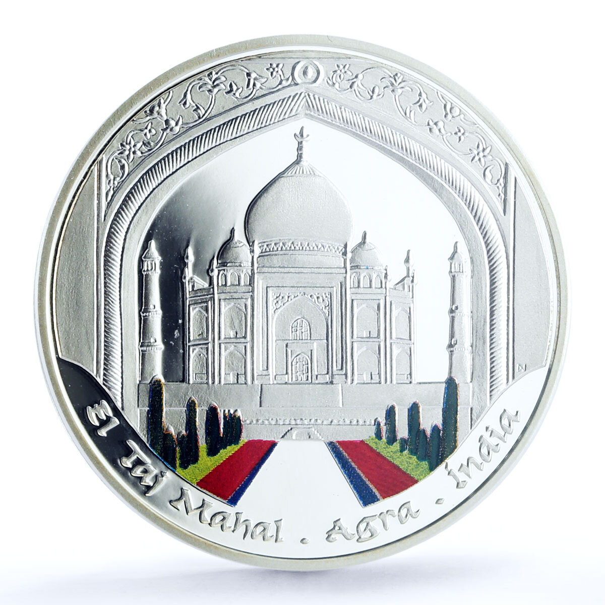 Andorra 10 diners World of Wonders Taj Mahal Palace PR69 PCGS