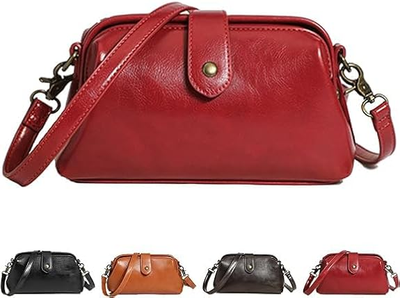 Langrents Retro Handmade Bag,Langrents Waterproof Shoulder Bag for Women,Handbag