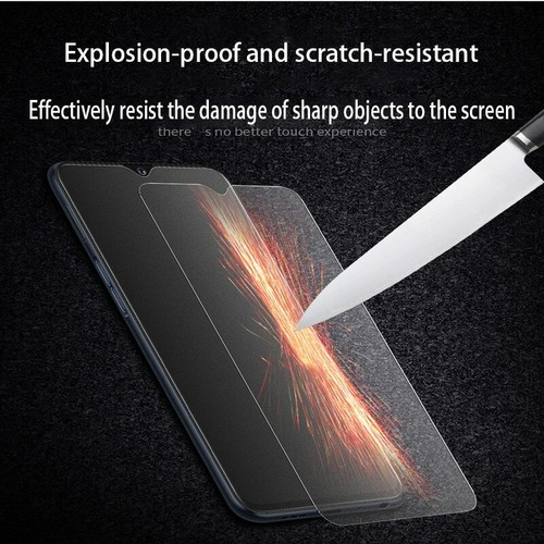 Protector de pantalla de cubierta de vidrio templado mate esmerilado 2 piezas para TCL 503 505 505s - Imagen 5 de 8