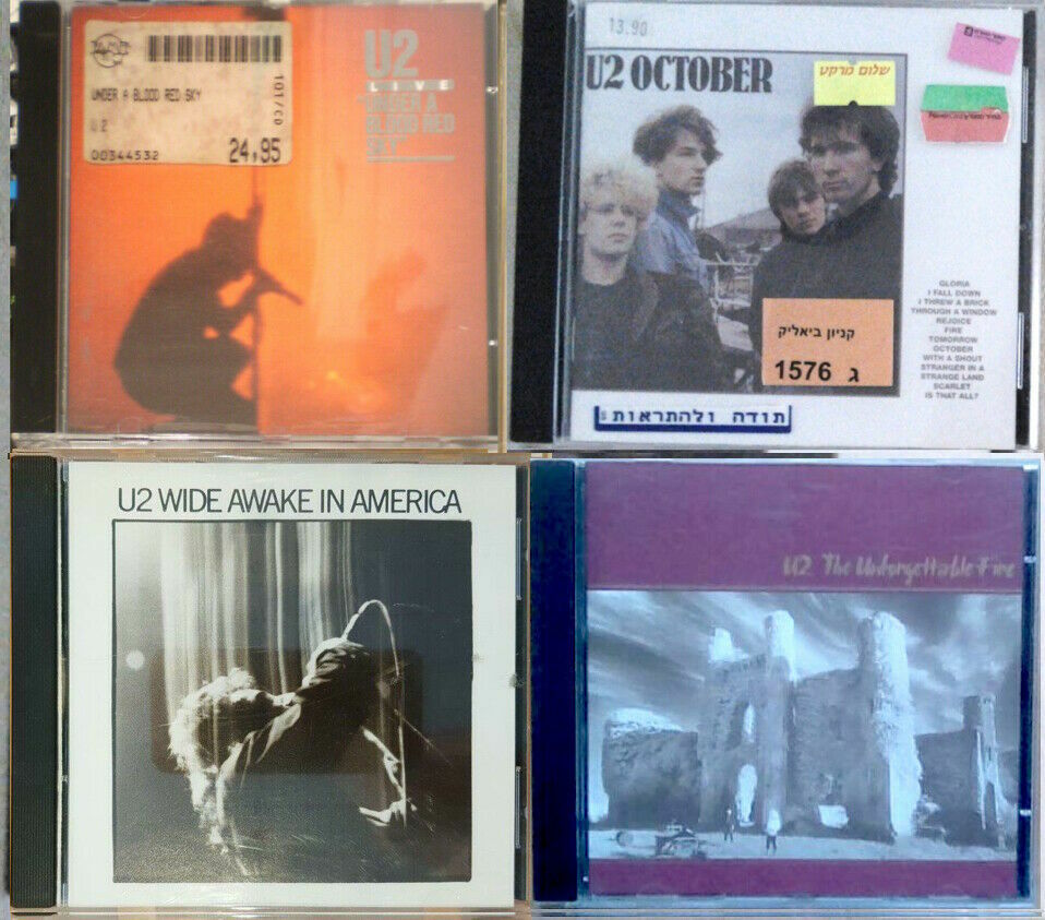 U2 Big Lot 9x CD | eBay