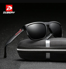 DUBERY Men Women Polarized Sport Sunglasses Square Outdoor Driving Glasses New