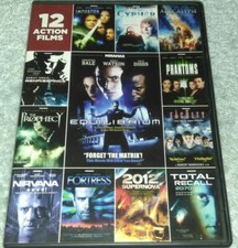 12-Film Action films DVD
