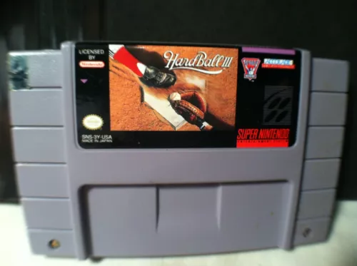 Super Nintendo Game "Hardball 3"