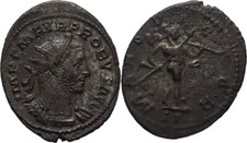 RÖMISCHE KAISERZEIT Lugdunum Antoninian 277-278 Probus Original Münze #UKW80