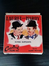 Laurel Hardy in Flying Elephants 8mm Home Movies Film Reel