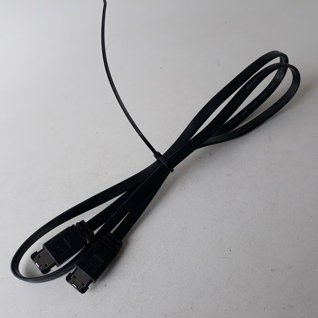 Serial ATA SATA Cable 26AWG Copartner Black eBay