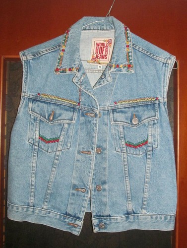 Gilet di jeans, donna Casucci M | eBay