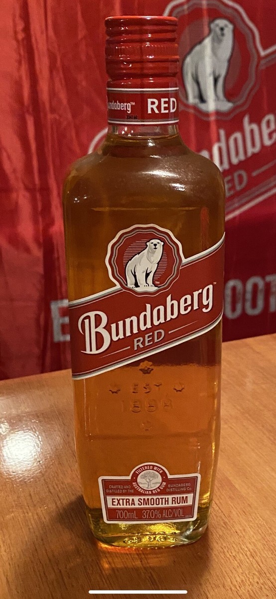 BUNDABERG EXTRA SMOOTH RED ラム酒 Bundaberg RED Extra Smooth Rum 1,000ml