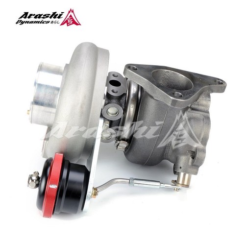 ARASHI GTX Turbo 3" inch TD06SL2 18G 7cm For SUBARU Sti WRX Impreza w/ 9 Blades - Imagen 4 de 6