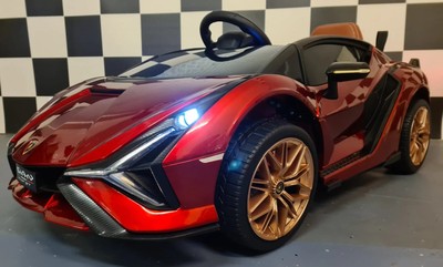 12V Children's Lamborghini Sian Car Remote Control Stylish Playtime Adventures