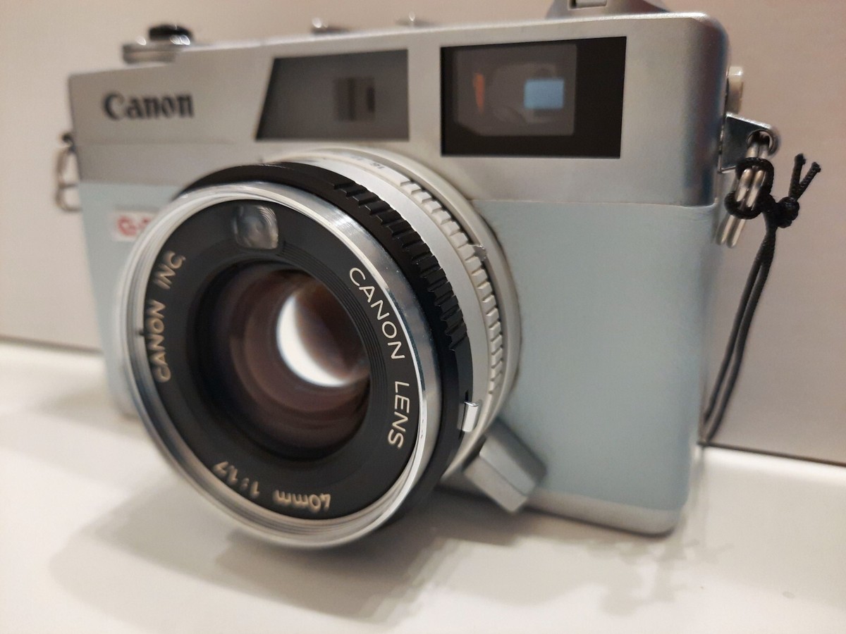 ☆動作良好☆ キャノン Canon Canonet QL17 GIII 8080 Excellent Working Canon Canonet Ql17 GIII, Light Green With