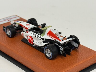 1/43 Honda RA106 from 2006 F1 Season of Jenson Button Leather base
