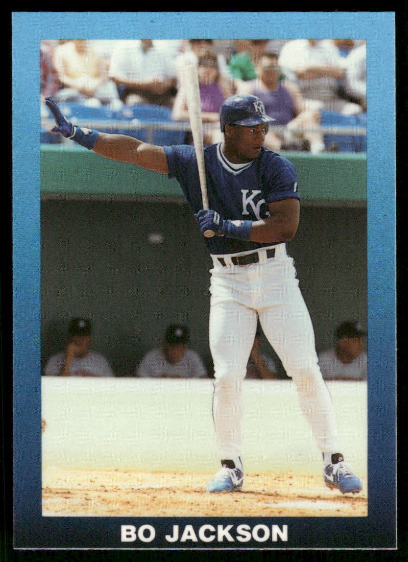 1990 Bo Jackson (Light Blue to Dark Blue Border) (unlicensed) #NNO Bo Jackson