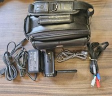 Sony HDR-CX100 Handycam Digital video camera built in memory cords bag touch