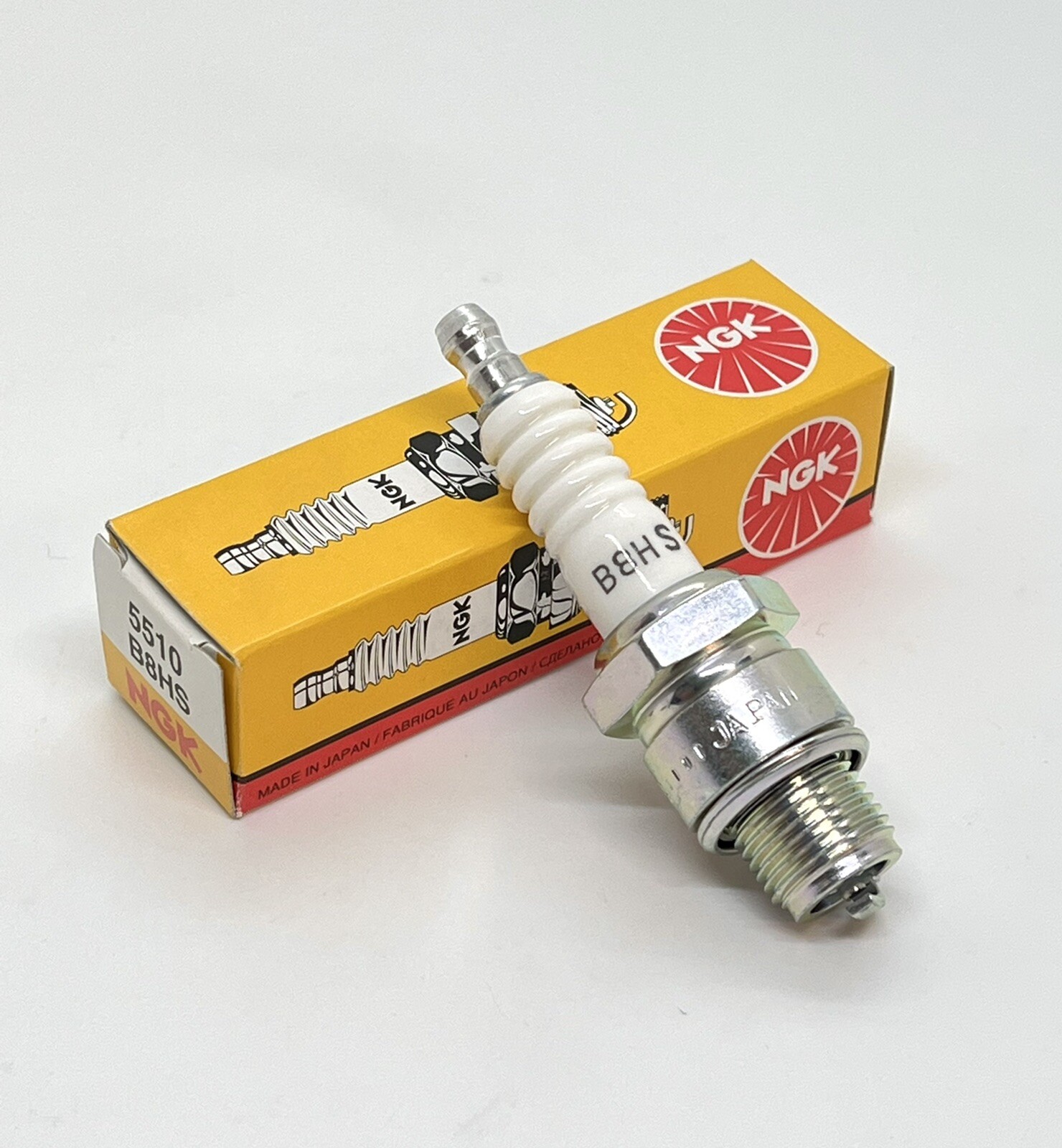 NGK B8HS Spark Plug - Outboards