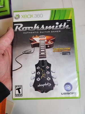 Rocksmith Microsoft Xbox 360 Video Game Complete With Manual