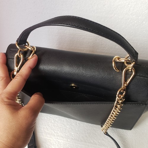 Michael Kors Brandi Crossbody Bag Black - Picture 7 of 15